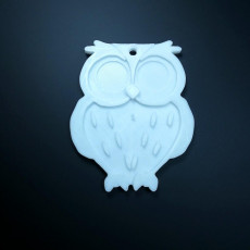 Picture of print of Owl Keychain This print has been uploaded by Li Wei Bing