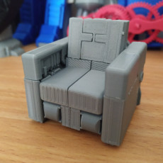 Picture of print of TRANSFORMABLE SOFA ROBOT 3.75 INCH - NO SUPPORT This print has been uploaded by Itai Alter