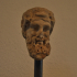 Double herm head of Dionysus image