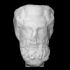 Double herm head of Dionysus image