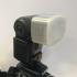Flash diffuser for Canon Speedlite EX II image