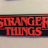 Stranger Things Logo Multicoloured image