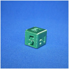 Picture of print of 6 sided number dice