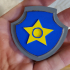 Paw patrol badges print image