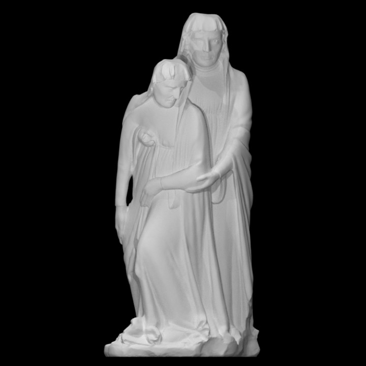 3D Printable The Virgin Mary Swooning by Scan The World