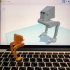 Simple AT-ST with Tinkercad image