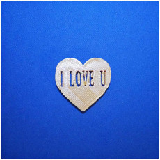 Picture of print of love heart
