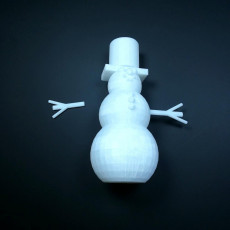 Picture of print of Snowman