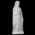 Terracotta statuette of a young girl image