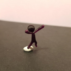 Picture of print of StickMan pendant