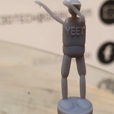 Picture of print of yeet man