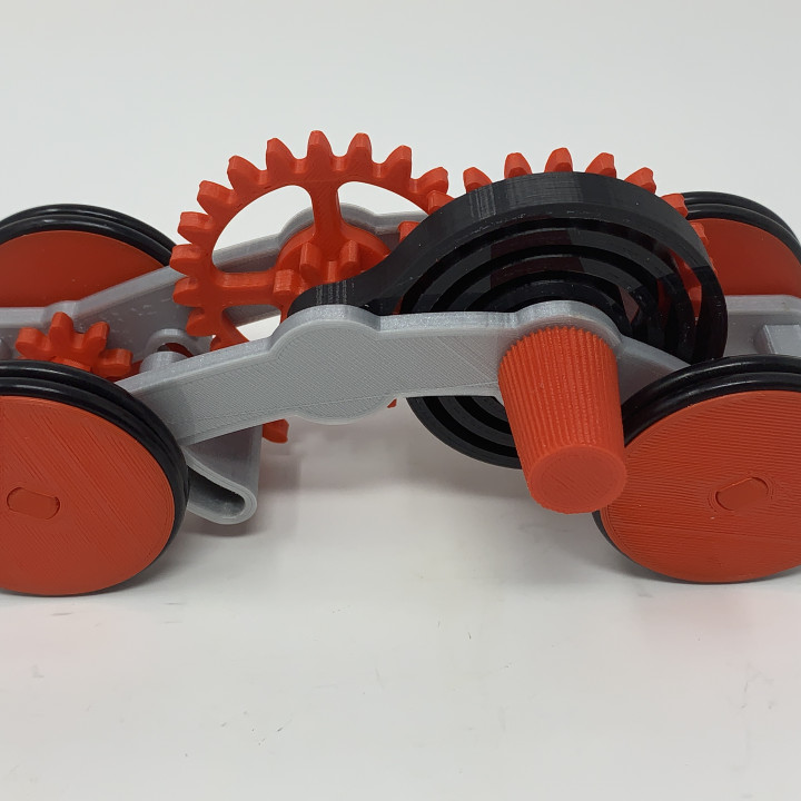 How I Designed a 3D Printed Windup Car Using Autodesk Fusion 360.