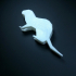 My first print - Low Poly Ferret print image