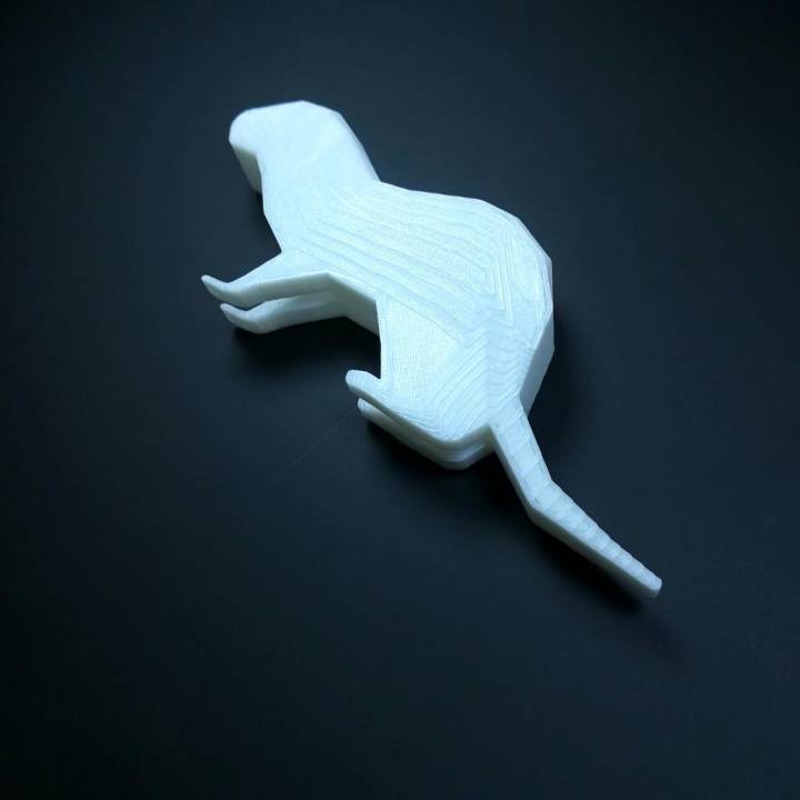 My first print - Low Poly Ferret