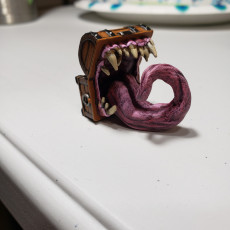 Picture of print of Mimic - Toothy Treasure Chest - Tabletop Miniature