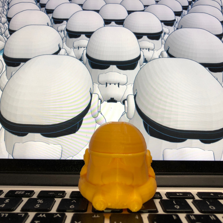 Simple Stormtrooper with Tinkercad image
