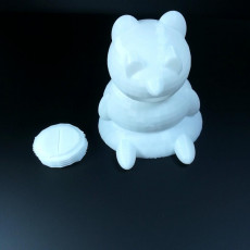 Picture of print of Bear Bank Figure