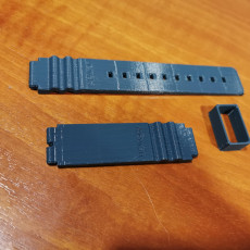 Picture of print of Wrist watch strap.