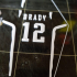 Tom Brady Keychain - Patriots print image