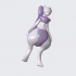 Mew Two - A basic level detail mewtwo image
