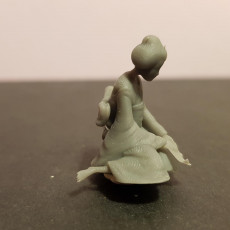 Picture of print of Sad Geisha 3D Sculpture This print has been uploaded by EAGLE3D TECH