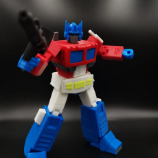 Picture of print of ARTICULATED G1 TRANSFORMERS OPTIMUS PRIME - NO SUPPORT