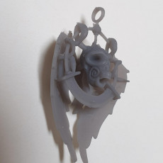 Picture of print of Skull and wings Pendant