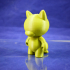 #Tinkercharacters Cat Munny Blank image