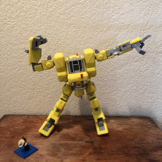 Picture of print of Heavy Construction Walker (Action Figure)