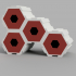 Hexagon Interlocking Storage Draws image