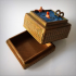 Steampunk swimming box. image