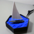 Laser Sailboat Light Up Boat Model image