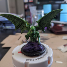 Picture of print of Winged Cthulhu This print has been uploaded by Dan