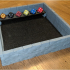 Castle Wall Dice Tray with removable Dice Rack image