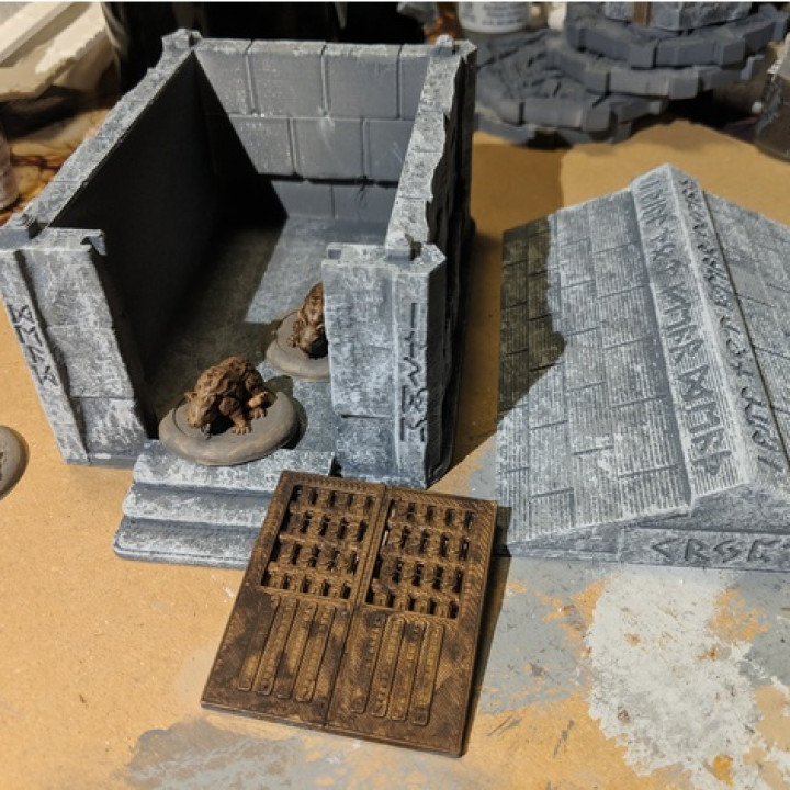 Fantasy Wargame Terrain - Runic Crypt