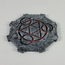Picture of print of Fantasy Wargame Terrain - Teleport/Summoning Circles
