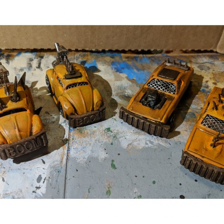 Gaslands - RC Car Bombs - Sable Badger - Miniatures by
