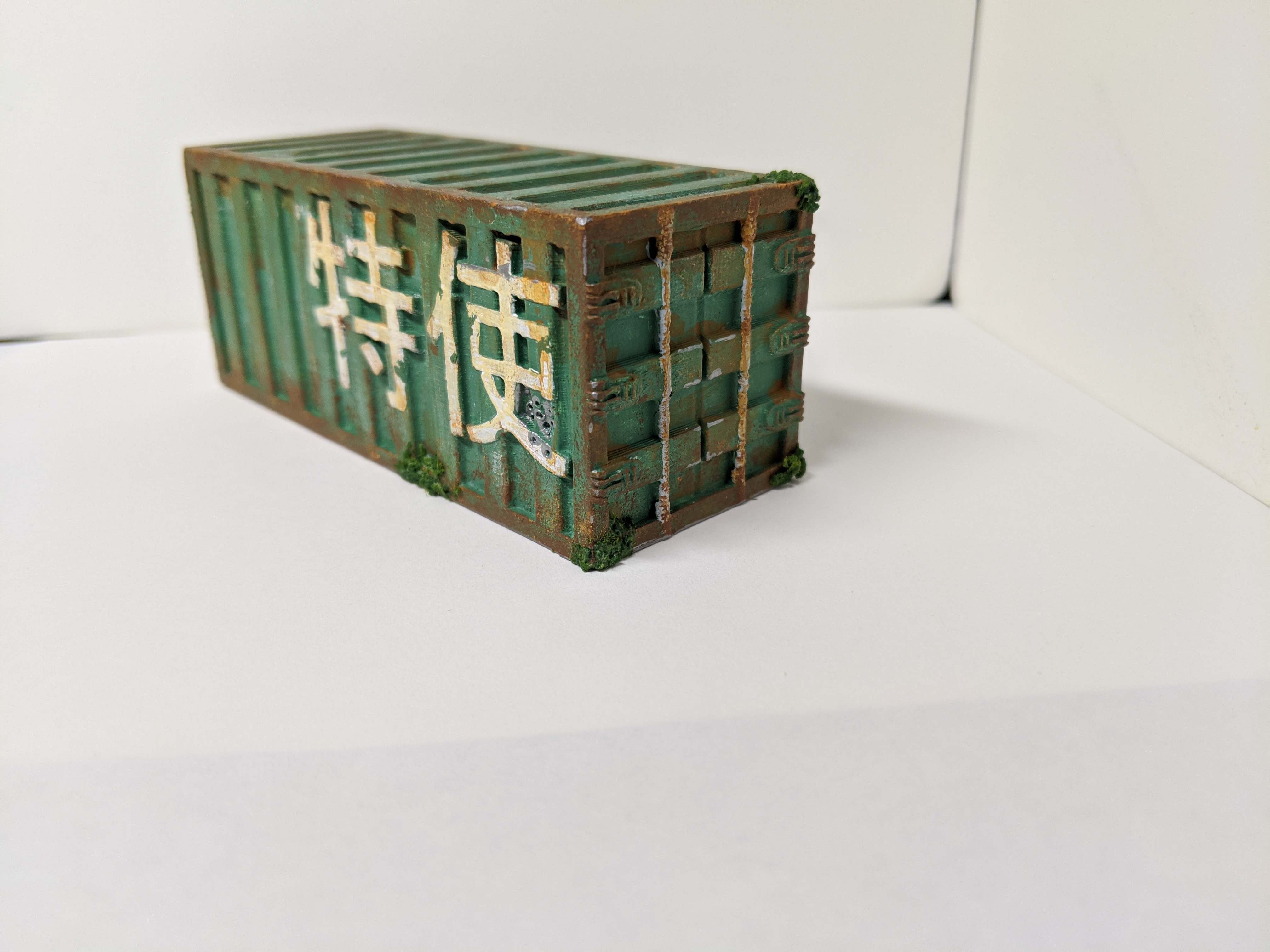 3D Printable Gaslands - Sponsor Shipping Container box by brander roullett