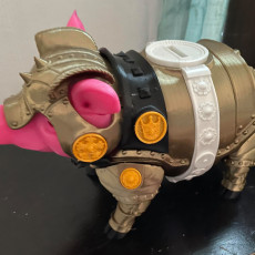Picture of print of Sir Pigglesby (a most noble piggy bank)