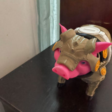 Picture of print of Sir Pigglesby (a most noble piggy bank)