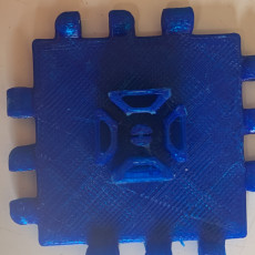 Picture of print of Special Polypanels for 20 by 20 Extrusions in 3D printers