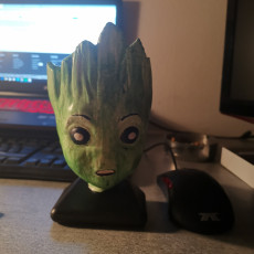 Picture of print of Baby groot planter