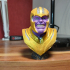 Thanos Bust From Avengers: Endgame print image