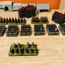 Picture of print of Infantry Pack - Black powder age - Epic History Battle 10mm This print has been uploaded by Argael