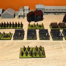Picture of print of Infantry Pack - Black powder age - Epic History Battle 10mm This print has been uploaded by Argael