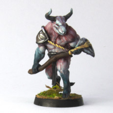 Picture of print of Minotaur - Tabletop Miniature