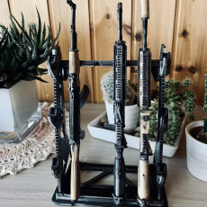 Picture of print of Gun Rack 1/4 Scale