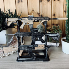 Picture of print of Gun Rack 1/4 Scale