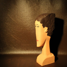 Picture of print of Woman's Head
