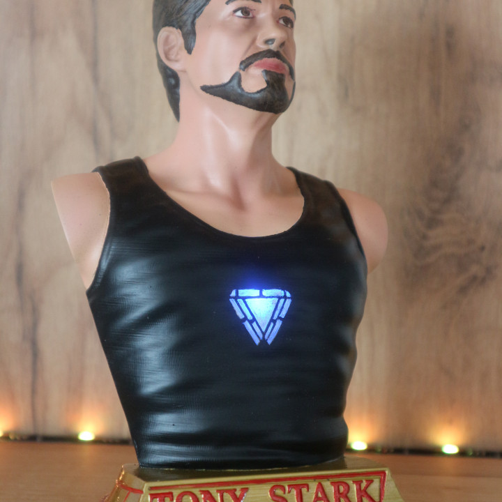 Tony Stark bust